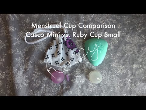 Casco Cup Mini vs. Ruby Cup Small (Menstrual Cup Comparison)