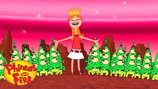Queen of Mars | Music Video | Phineas and Ferb | Disney XD