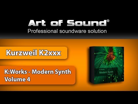 Kurzweil K2661/2600/2500 K:Works - Modern Synth - Volume 4 (Art of Sound Czech Republic)