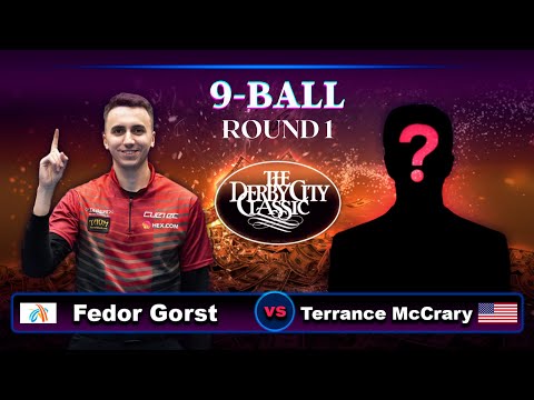 Fedor Gorst - Terrance McCrary | Derby City Classic 2023 | 9-BALL | ROUND 1