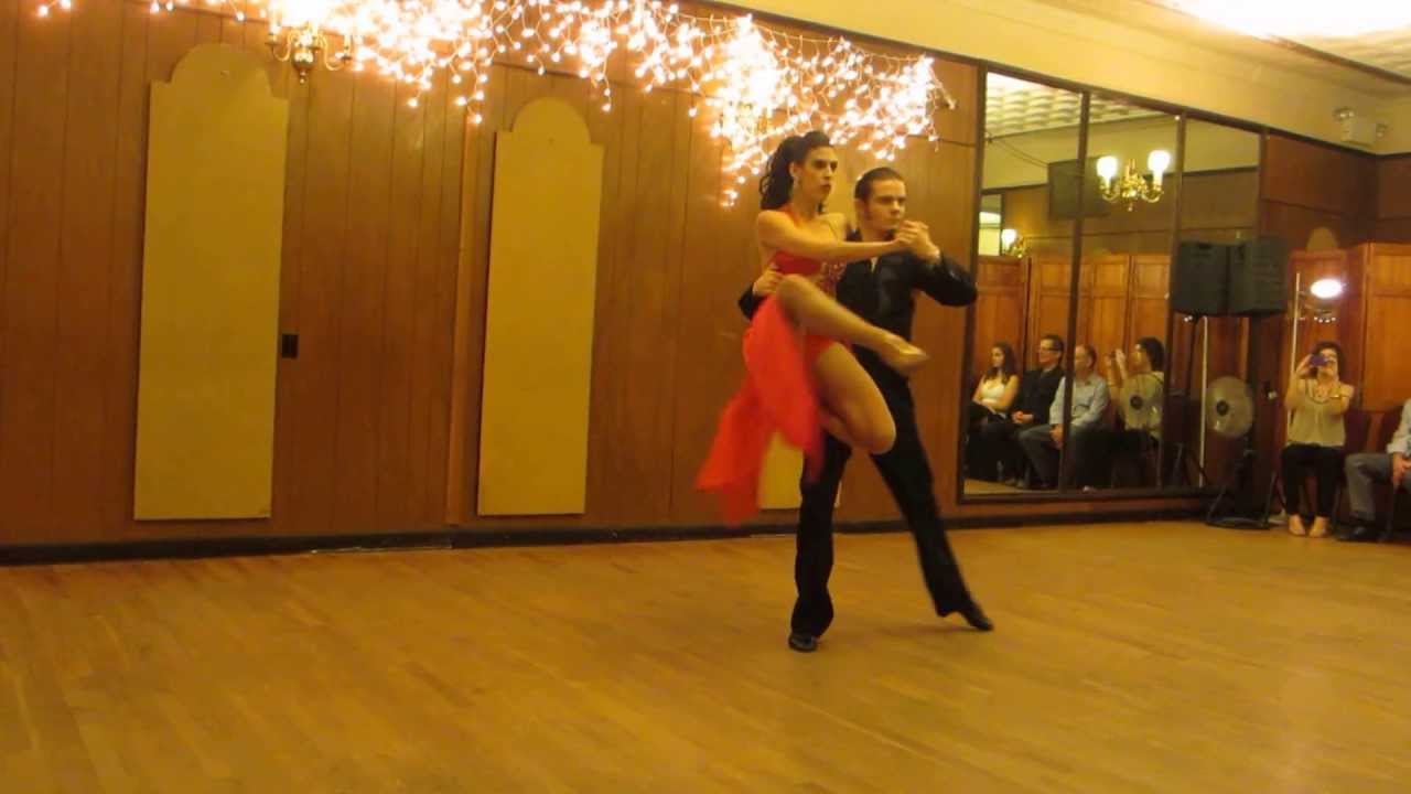 Cyrena Drusine & Alejandro Zacco at La Milonga Rosa