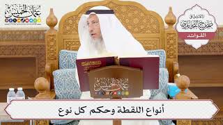 [1014] أنواع اللقطة وحكم كل نوع - عثمان الخميس