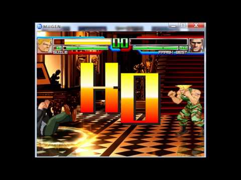 Mugen All Stars Legends Episode 50 Guile (me) VS Frank West