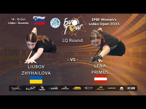 Day 2: Liubov Zhyhailova Vs Lena Primus at the EPBF Women's EuroTour Laško Open Slovenia 2023