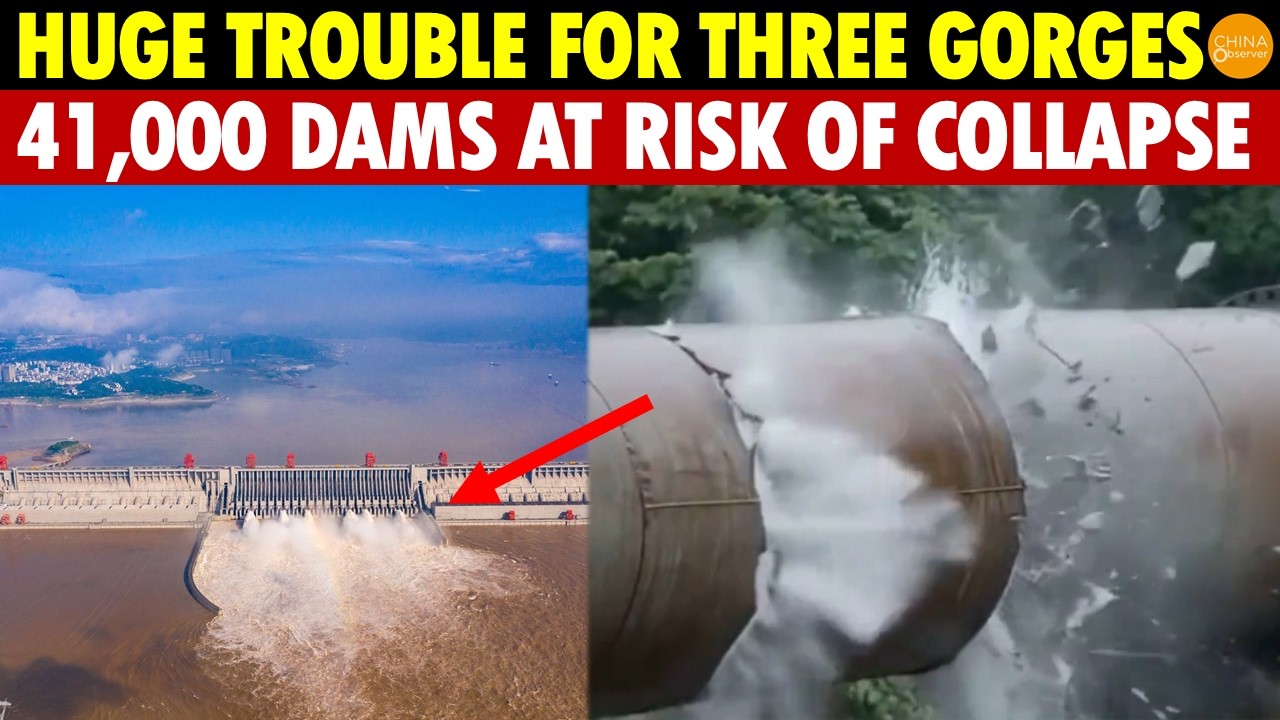HUGE Trouble for the Three Gorges Dam? Subpar Steel and Concrete, 41,000 Hydropower Stations at Risk
