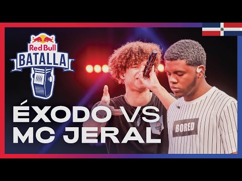 ÉXODO LIRICAL vs MC JERAL - Semifinal | Red Bull Dominicana 2021