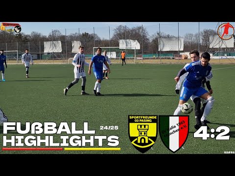 Exciting Second Half - SpFrd Pasing II vs SV Italia München III - Fußball Highlights