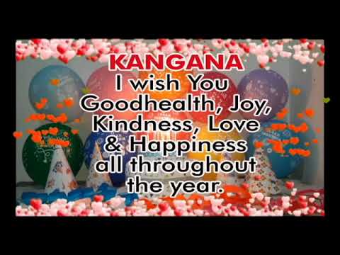 Happy Birthday KANGANA | kangana Birthday Song