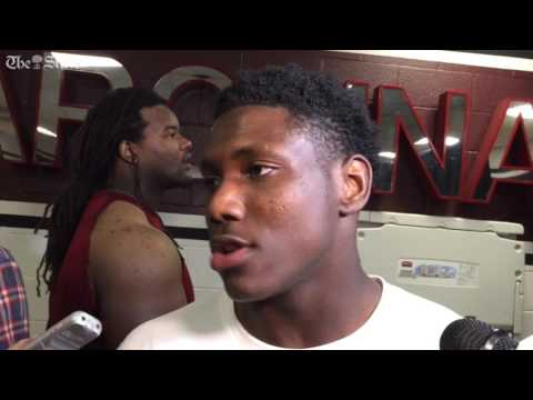 Chris Lammons reacts to two ejections