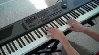 Coldplay - Clocks piano tutorial