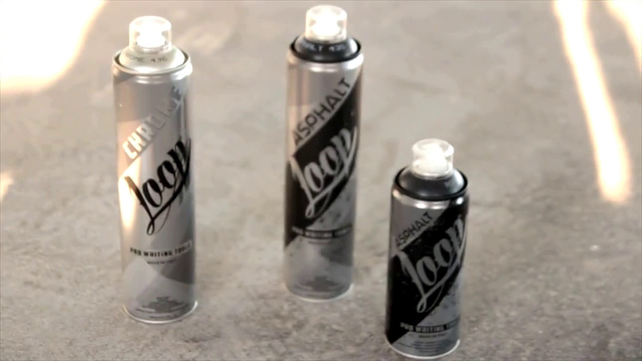 Loopcolors Chrome 600ml X Asphalt 600ml X Asphalt 400ml