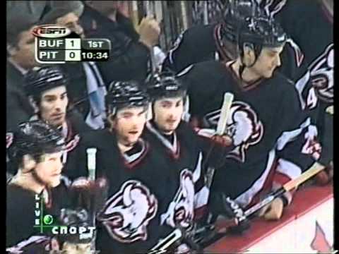 Maxim Afinogenov. Pittsburgh Penguins vs Buffalo Sabres