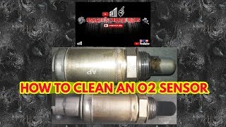 How to clean your oxygen sensor at low cost.
