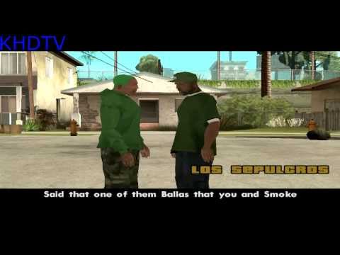 GTA: San Andreas Walkthrough part 11 - The Rise and Fall of the Grove Street Famillies