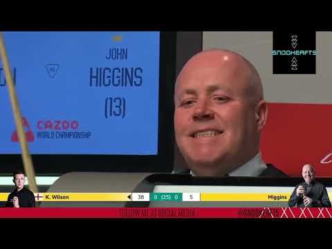 Kyren Wilson vs John Higgins | Quarter-finals S1-Part1| Cazoo World Snooker Championship | Live 2024