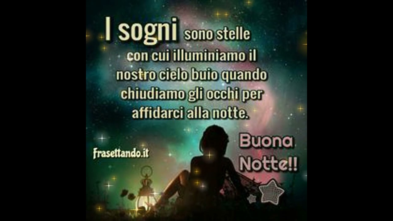 buona serata e buonanotte