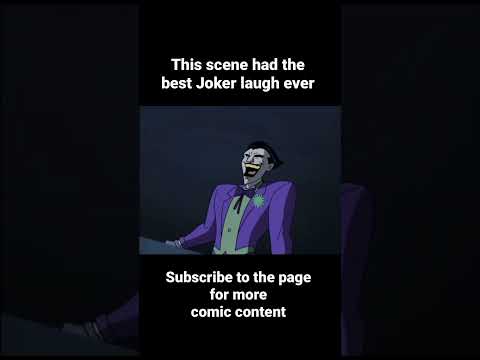 The best Joker laugh ever #comicbooks #Joker