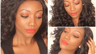 Orange Makeup Tutorial