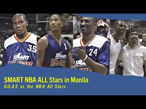 Kobe Bryant Durant DRose Harden CP3 in Manila Complete Game Smart Gilas vs Smart NBA All Stars HQ