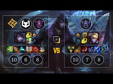 EM Scarlet Aphelios vs Ezreal Bot - KR Master Patch 10.10