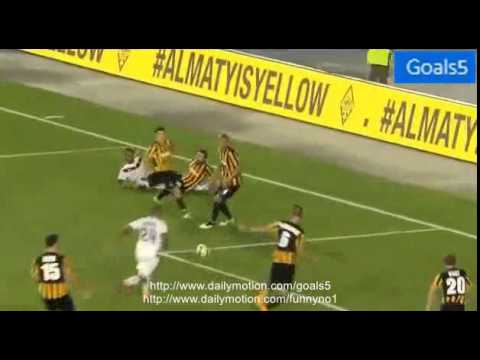 Enzo Crivelli Goal Kairat Almaty 2   1 Bordeaux Europa League 27 8 2015