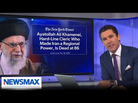 Left grieves loss of Iran's Ayatollah | Rob Schmitt News from The Left