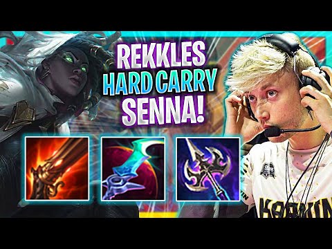 REKKLES HARD CARRY WITH SENNA! | FNC Rekkles Plays Senna ADC vs Nautilus! | Season 2023