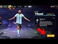 FREE LINK 🔗 MESSI CHARACTER 😱 TODAY LOGIN 🇦🇷 FREE FIRE