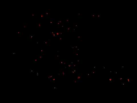 Fire and Flame Overlay - Royalty Free Green Screen Footage - Burning Embers 2