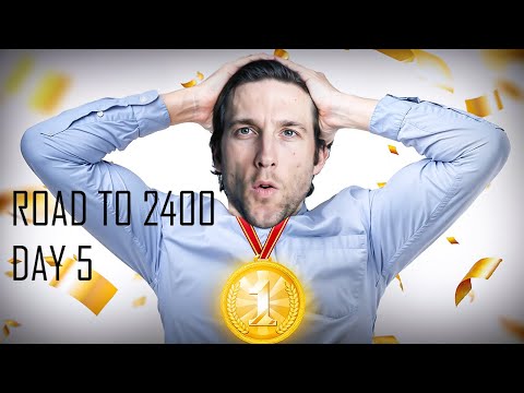 Road to 2400 I Day 5 I The Alekhine's Four Pawns Attack!