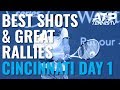 Best Shots & Great Rallies: Cincinnati 2019 Day 1