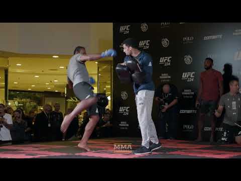 UFC 224: Jacare Souza Open Workout Highlights - MMA Fighting