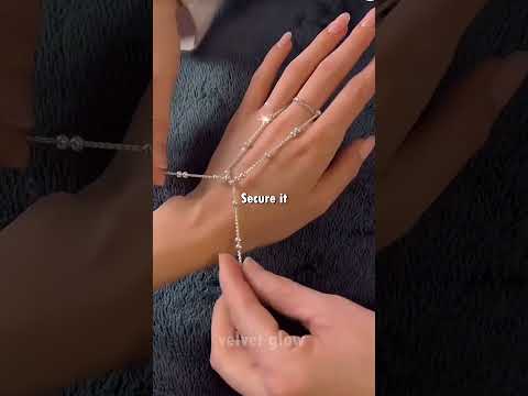✨ DIY Hand Chain Hack Every Girl NEEDS in 2025! 💍🔥