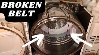 GE Dryer Drum Belt Replacement