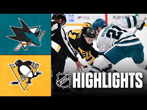 Sharks vs. Penguins | NHL Highlights | December 13, 2025