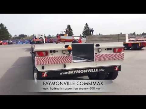 Faymonville CombiMax Trailer Introduction to the Press