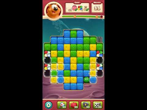 Toon Blast Level 4155 - NO BOOSTERS 🐻🐺🐱 | SKILLGAMING ✔️