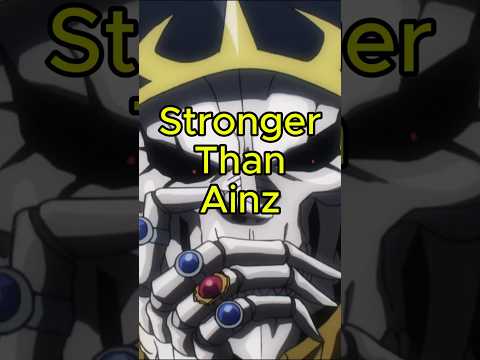 Overlord’s Strongest: The One Ainz Fears | Anime Facts #anime #overlord