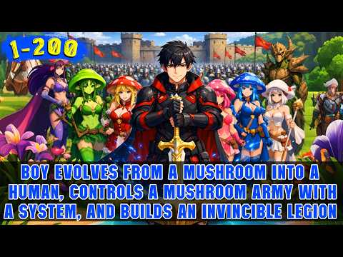 🔥Evolving from a Mushroom into a Human, He Recruits a Powerful Army and Begins Conquering All Races!