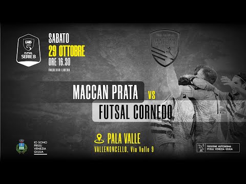 Maccan Prata  vs  Futsal Cornedo  -  Serie B Girone B