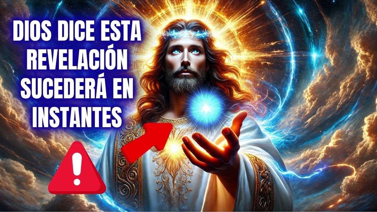 ¡DIOS DICE: ESTA REVELACIÓN SUCEDERÁ EN INSTANTES, ¡ABRE YA!