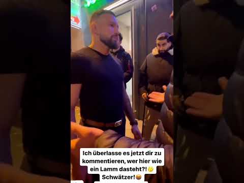 MMA Kämpfer konfrontiert Max Coga vor seinem Club #shorts