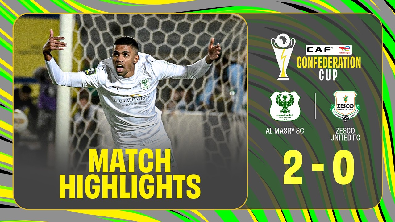 Al Masry vs ZESCO United Highlights