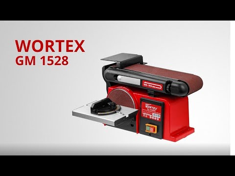 фото ленточно-шлифовальный станок wortex (вортекс) gm 1528 370 вт, 100х914 мм, 150 мм, 2980 об/мин 0