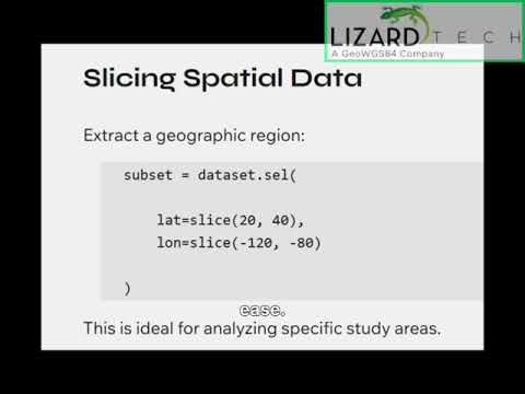 Xarray Python Gis Tutorial Efficient Analysis Of Multi Dimensional Geospatial Data