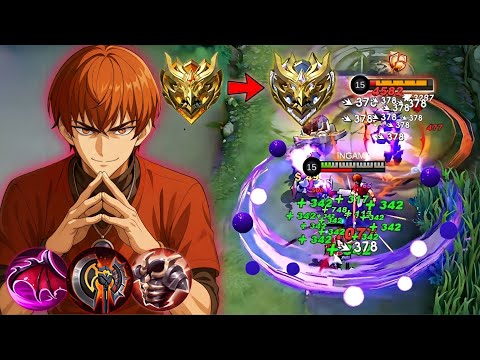 DYRROTH PERFECT AND EFFECTIVE ITEM GUIDE TO CARRY BAD TEAMMATES AS THE EXP LANER - MLBB