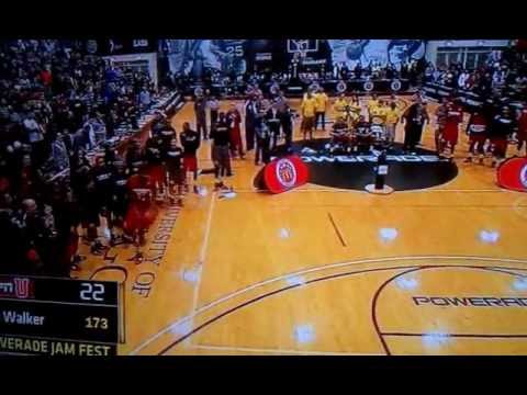 Chris Walker wins McDonalds Dunk Fest yes he did..