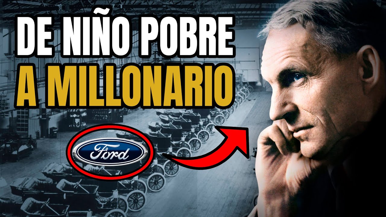 De Niño Pobre a Empresario Millonario | La Historia de Henry Ford (Biografía) 🤔📝