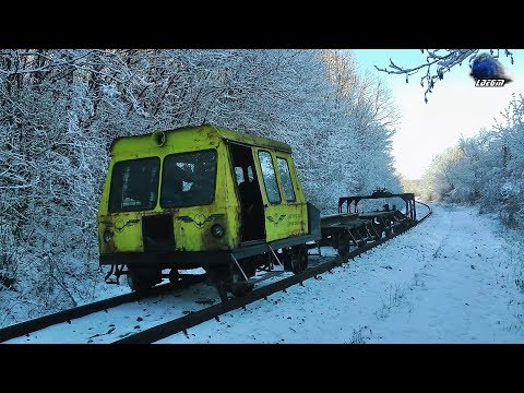 Tren "Vitezoman" CFR Infrastructură "Speedy" Train in Munții Apuseni Mountains - 08 January 2020