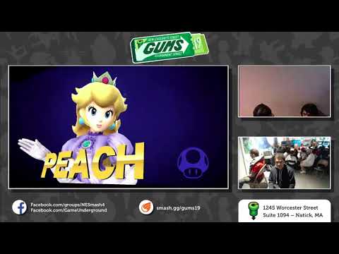GUMS 19 Singles (Loser's Top 8) - Axiom XL (Cloud/Mario) vs LingLing (Peach)